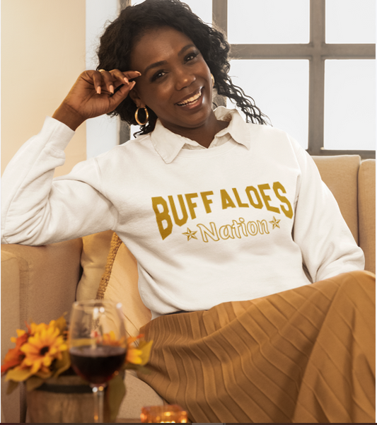 Buffaloes Nation Crew Neck Sweatshirt